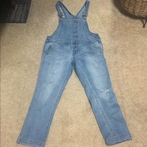 FP Movement by Free People Blue Denim Jumpsuit